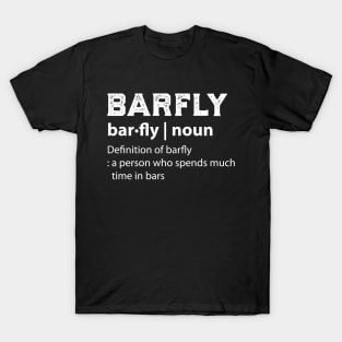 Funny Drinking Barfly T-Shirt